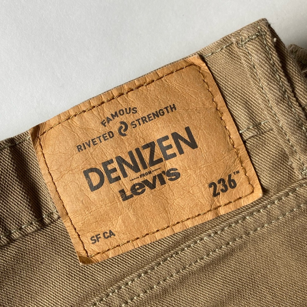 Levis Denizen 236 Jeans Mens Sz 
32X30 Tan